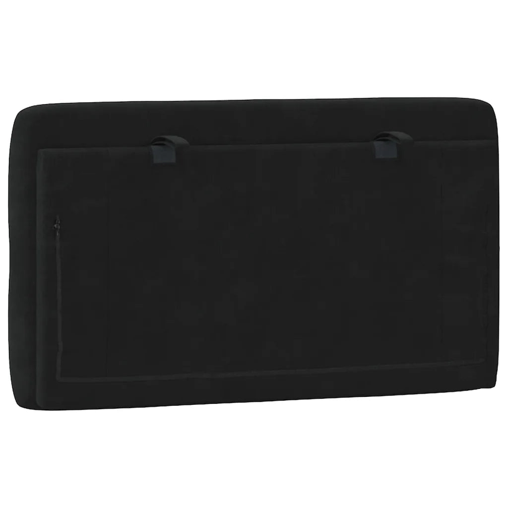 Cuscino Testiera Nero 90 cm in Velluto CFW1626346