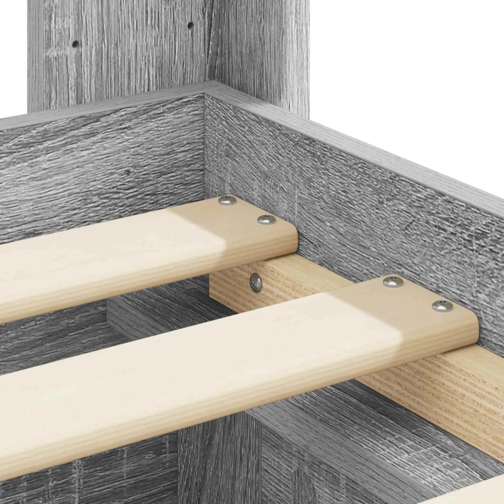 Struttura del letto con stoccaggio e testata 3 pcs