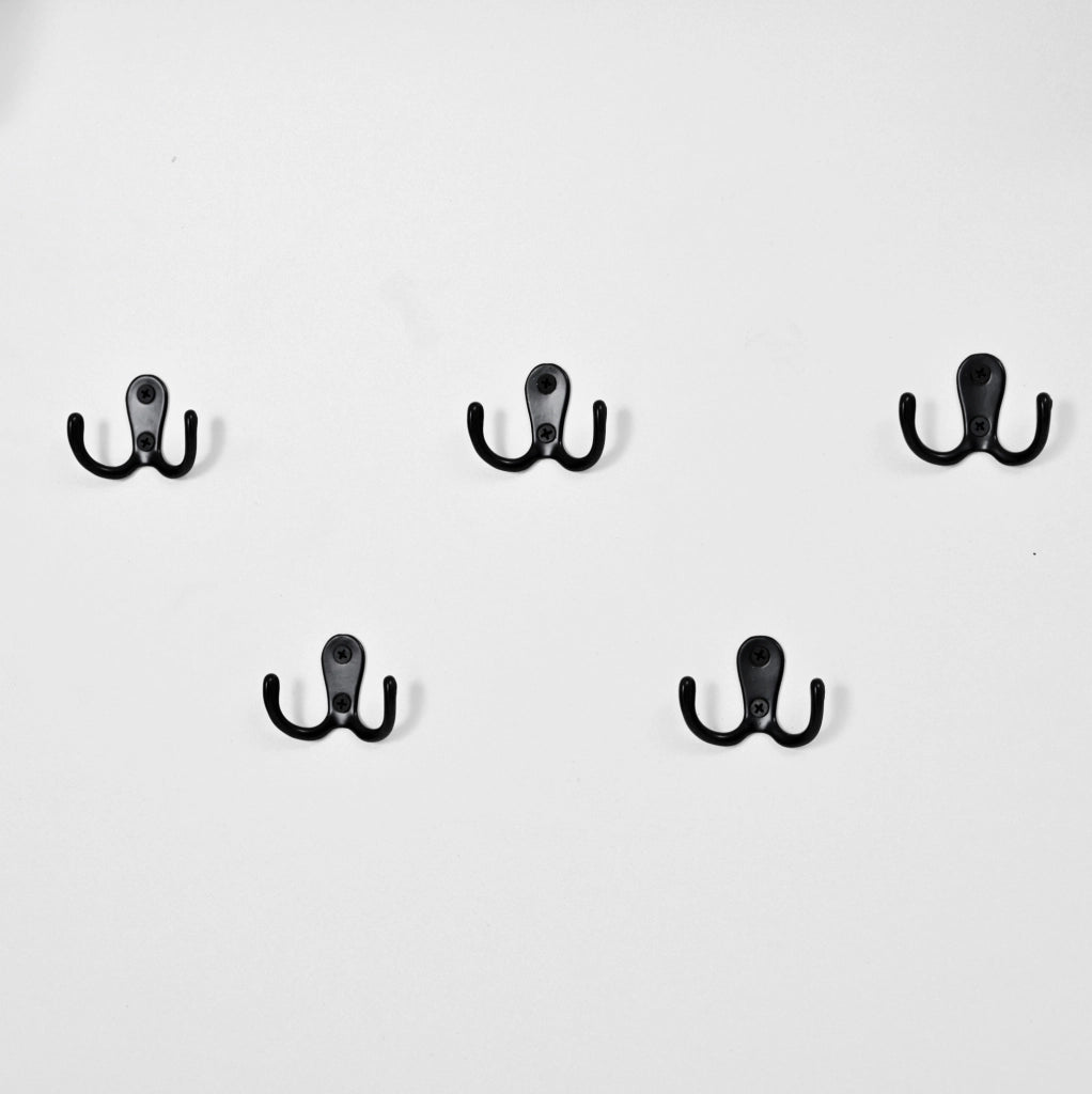 Mobile ingresso multifunzione 100 x 40 x 180 cm con specchio; 5 ganci; 2 vani; bianco