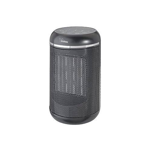 Bimar HP127 Termoventilatore PTC Elettronico 1500W Termostato Regolabile Oscillazione Automatica Timer 8h per ambienti fino a 15m²