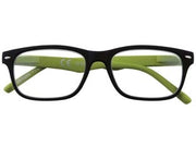 OCCHIALE LETTURA MONTATURA POLICARBONATO NERO/VERDE B3  diottrie +1,0  31ZB3GRE100    ZIPPO