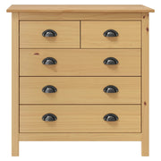 Credenza-Buffet-Armadio da cucina Hill 79x40x80 cm Legno Massello di Pino