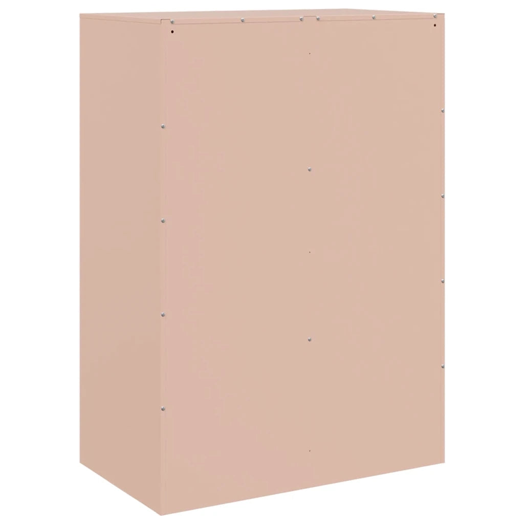 Credenza Rosa 67x39x95 cm in Acciaio 841800