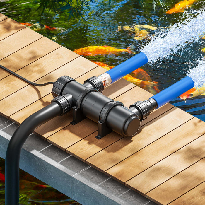 CUV-111 Chiarificatore acqua per laghetti Filtro luminoso 11W