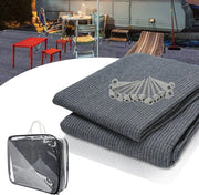 Tavolo da Campeggio 200x200cm Matrimoniale HDPE Impermeabile 13 Pennelli di Terra