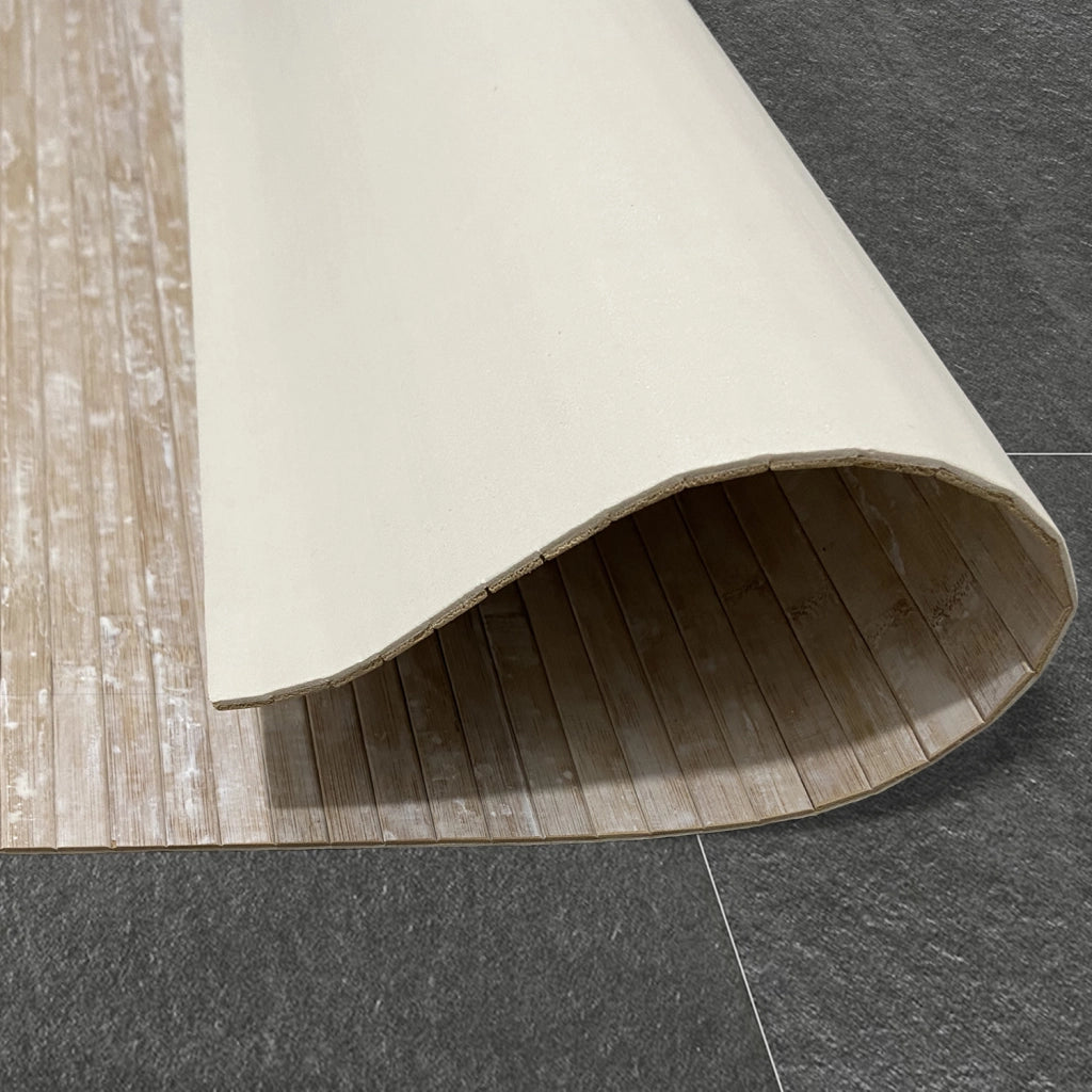 Tappeto vinilico di alta qualità beige 80x150