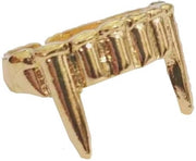 Anello per Denti Solido - Adattabile - Ipoadipogeno - Gioiello per Adulti - Accessorio di Halloween - Disegno Elegante