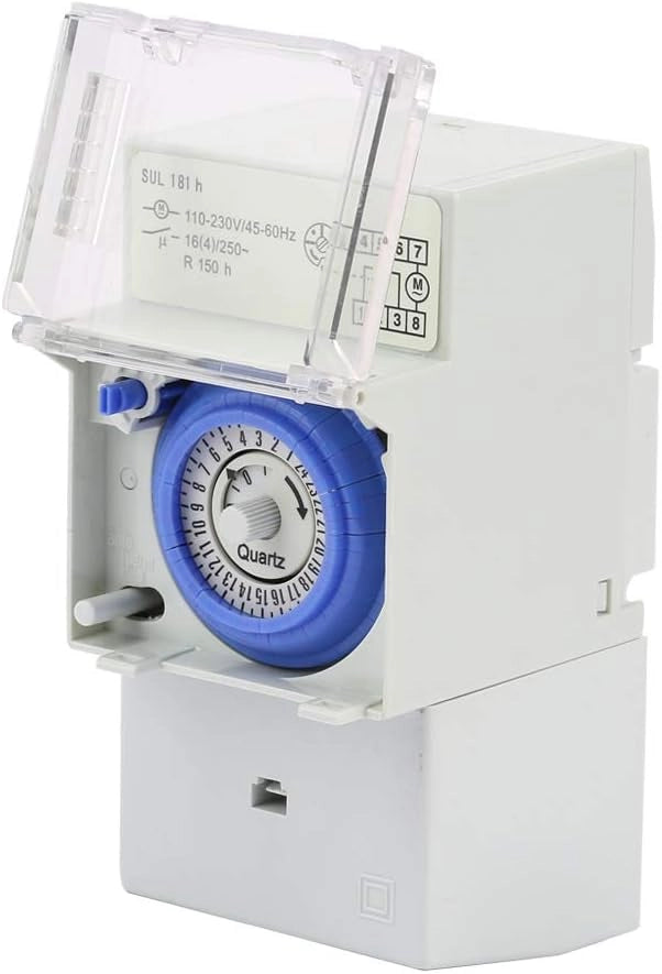 Timer meccanico manuale/automatico SUL181H Timer Controller 110 230 V 24 ore