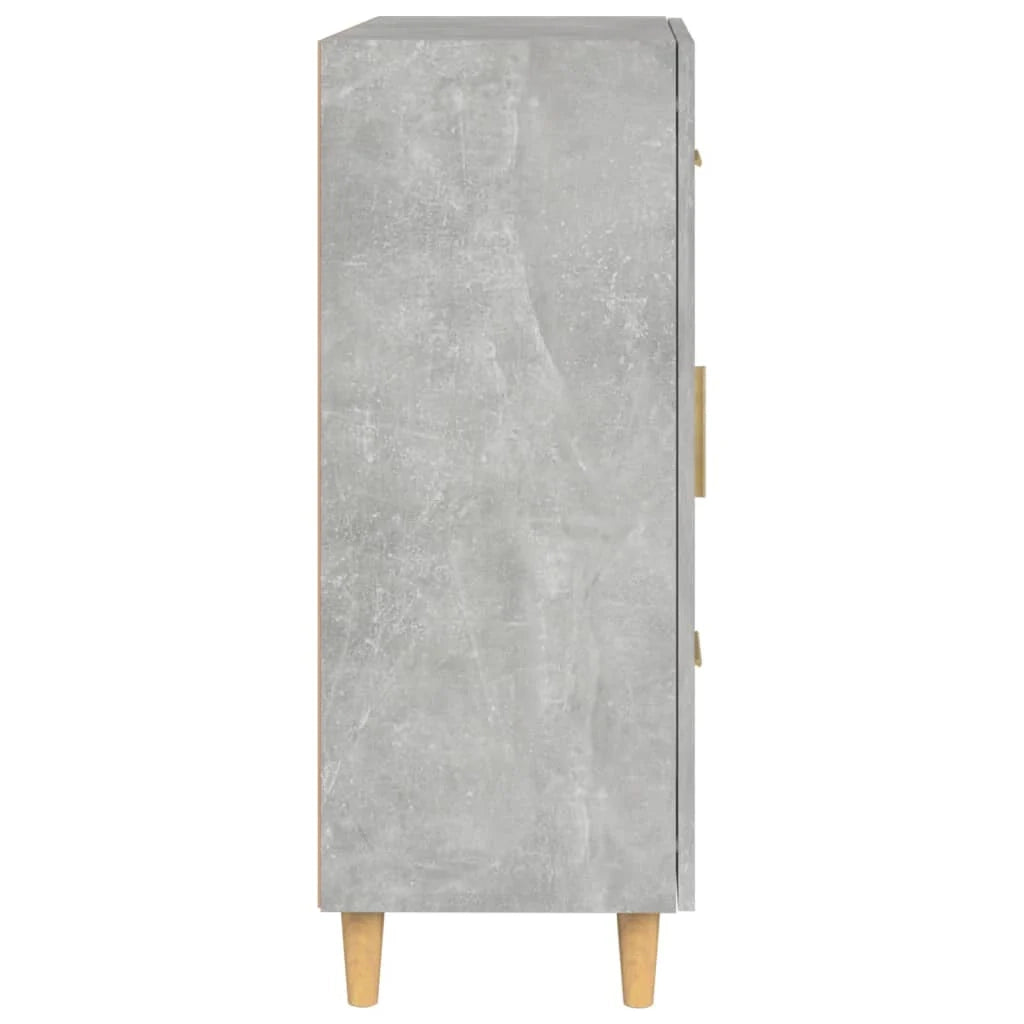 Buffet credenza cassettiera armadio mobile contenitore organizer per cucina soggiorno salotto 69,5 x 34 x 90 cm legno ingegnerizzato grigio 02_0032040