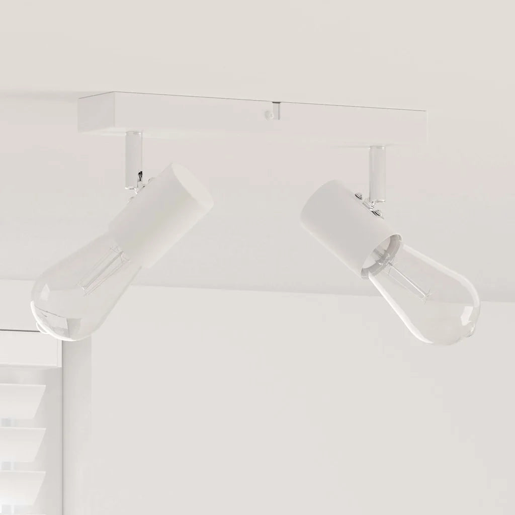 Faretto da soffitto Bianco 26 x 6,5 x 11,5 cm Metallo CFW1924598