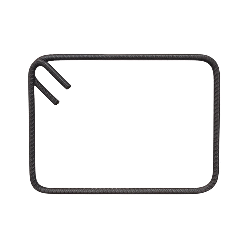 Staffa chiusa antisismica armatura ferro 20 x 30 cm strutture cemento 1 pezzo
