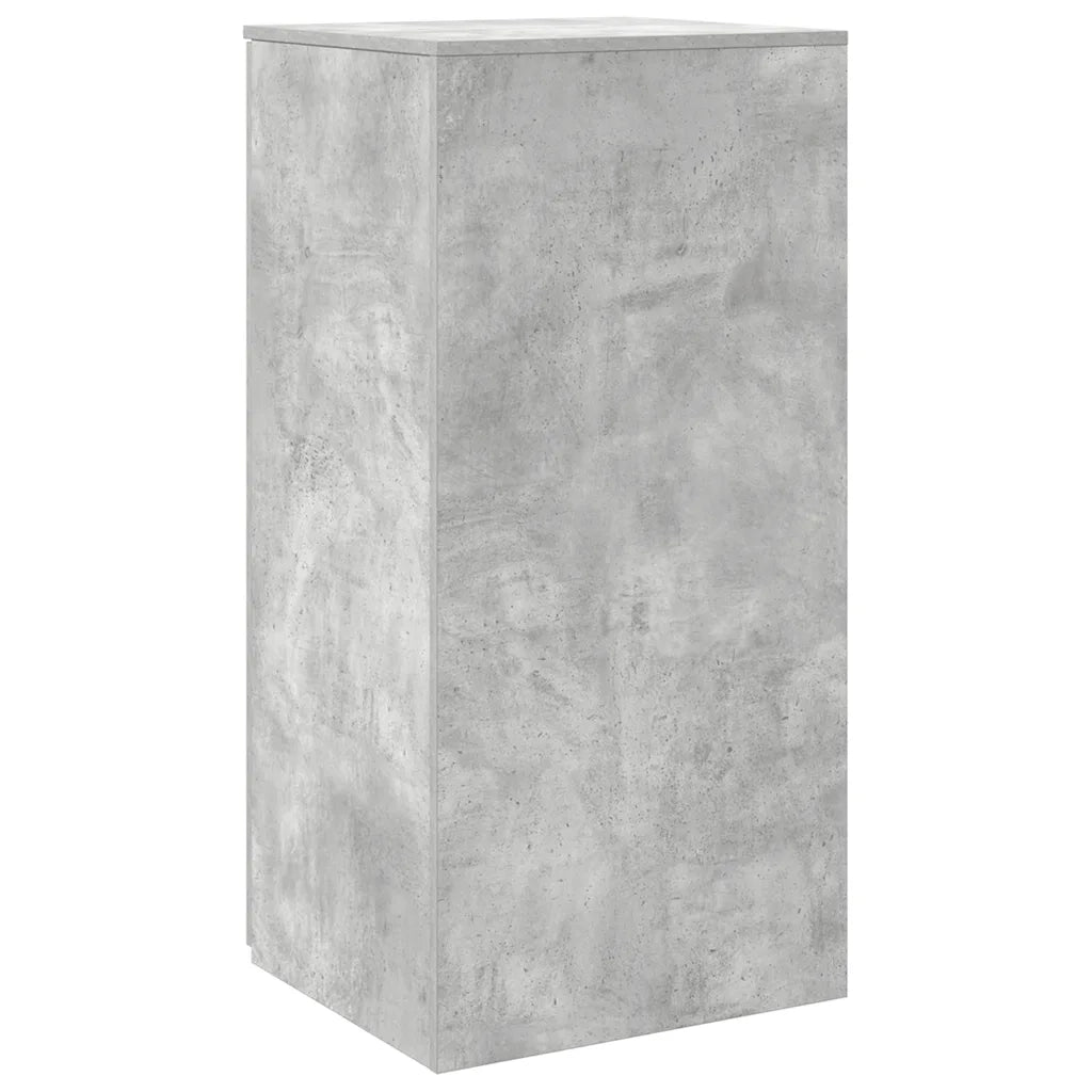 Mobile Portaoggetti Grigio Cemento 50x45x103,5 cm in Truciolato 859045