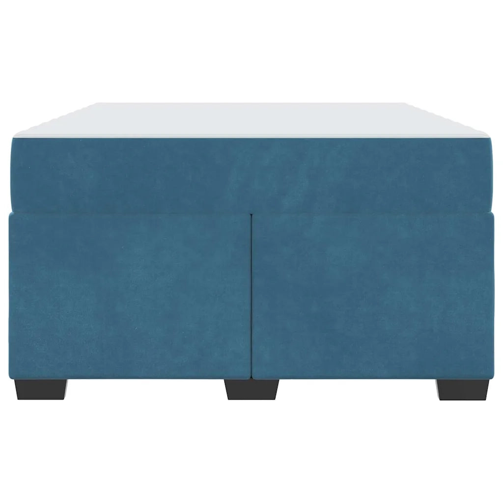 Struttura del letto Blu Scuro 120 x 190 cm Tessuto