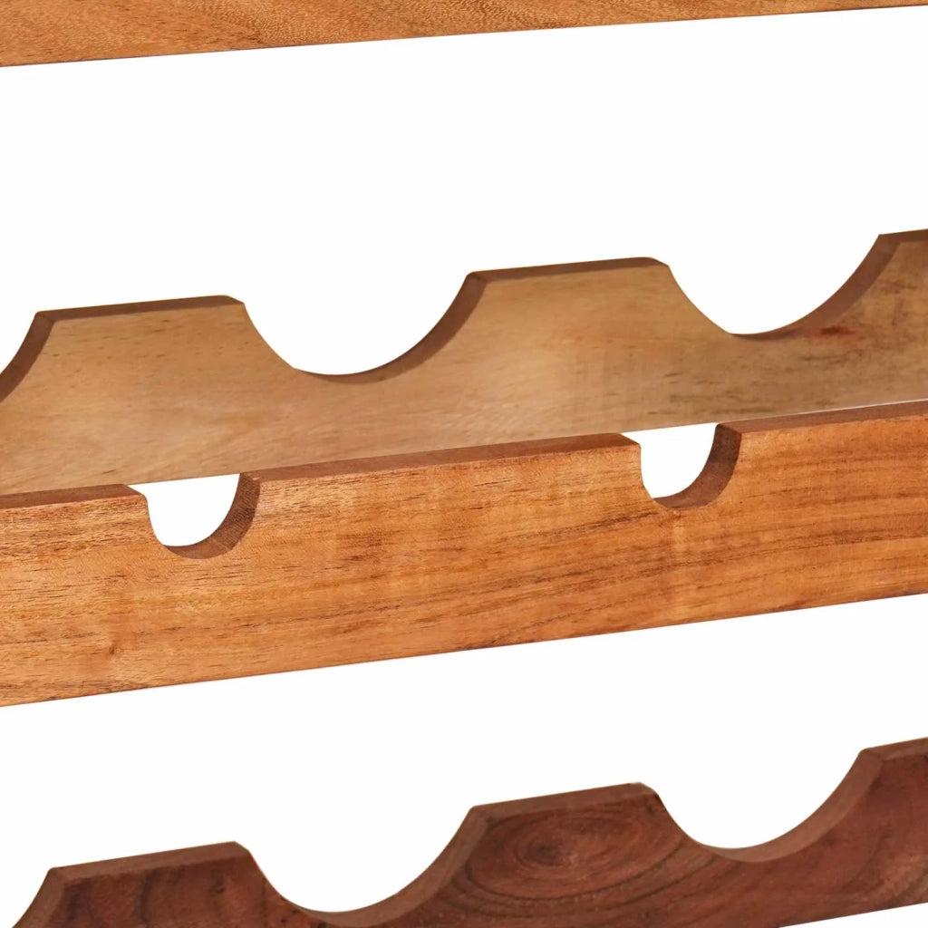 Portabottiglie 120 x 45 x 33 cm Legno di Acacia Massello 4104764