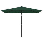 Ombrellone rettangolare verde 200 x 300 cm 02_0008032