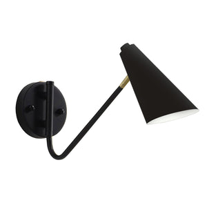 Lampada Da Parete APP1139-1W Black Gold