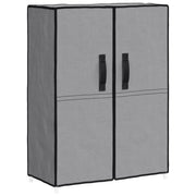 Scarpiera | Mobile per scarpe Grigia 60x28x90 cm Tessuto