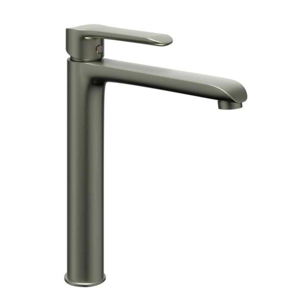 Miscelatore rubinetto modello puma per lavabo canna alta in ottone canna di fucile *** confezione 1