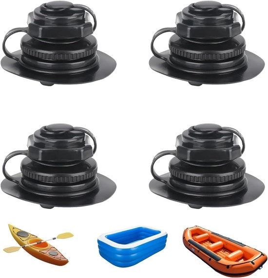 Ventiatori di aria universali Opzionabili Diversori di riserva per imbarcazioni e kayak 22 mm Piscine Neri