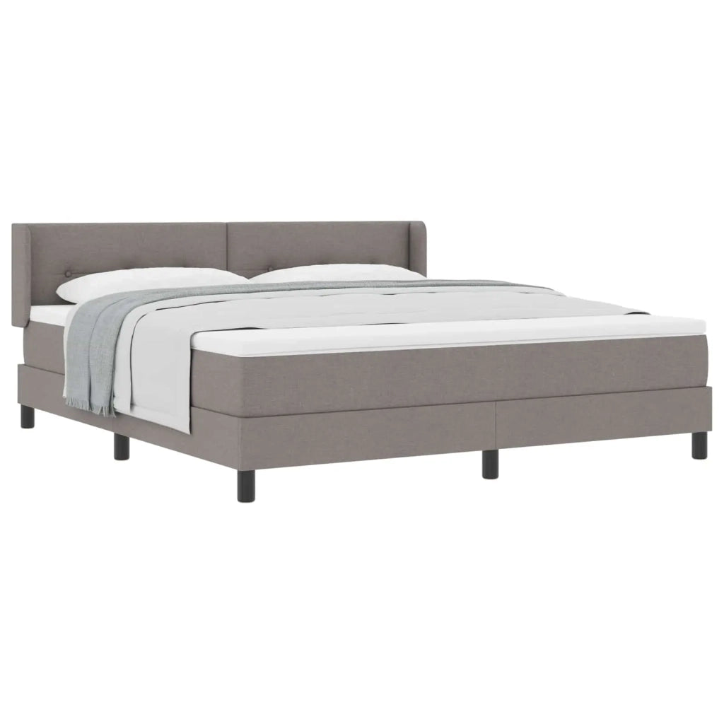 Letto a molle con testiera Talpa 200 x 180 cm Tessuto 3341122