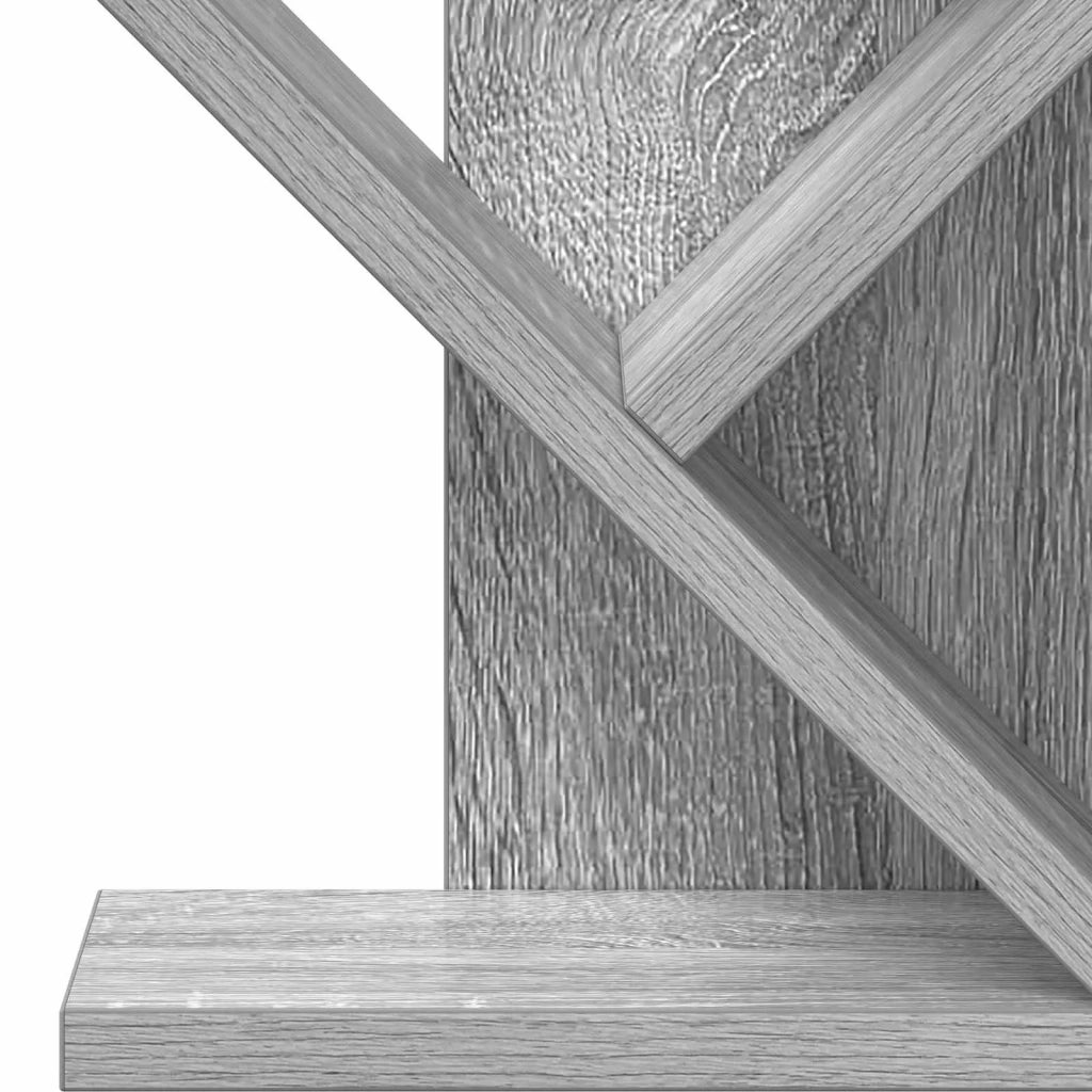 Scaffale per Libri a Forma di Albero 3 Strati 30 x 18 x 48 cm 8012361