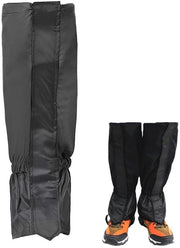 Gaiter per Sci da Neve - Impermeabile - 46 cm - Antiscivolo - Regolabile - Leggero - Duraturo 600D Tessuto Oxford