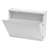 SCARPIERE SCARPIERA MODULARE IN POLIPROPILENE BIANCO UNIKA CM.50X17XH41