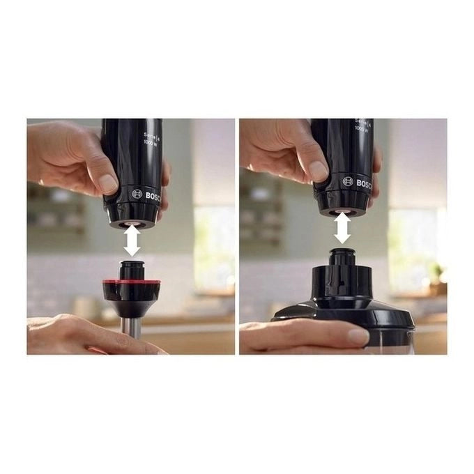 Bosch Serie 4 MSM4B621 Frullatore a immersione ErgoMaster 1000 W Nero, antracite