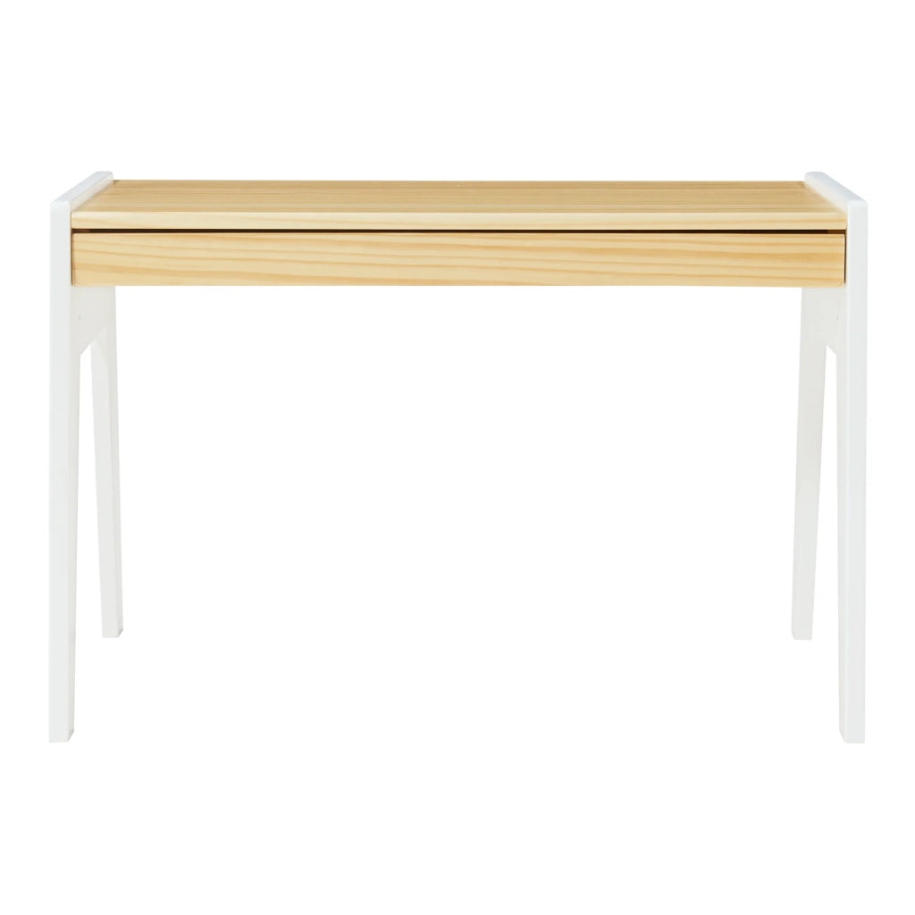 Set scrivania e sedia per bambini Skinnskatteberg bianco naturale 03_0009408