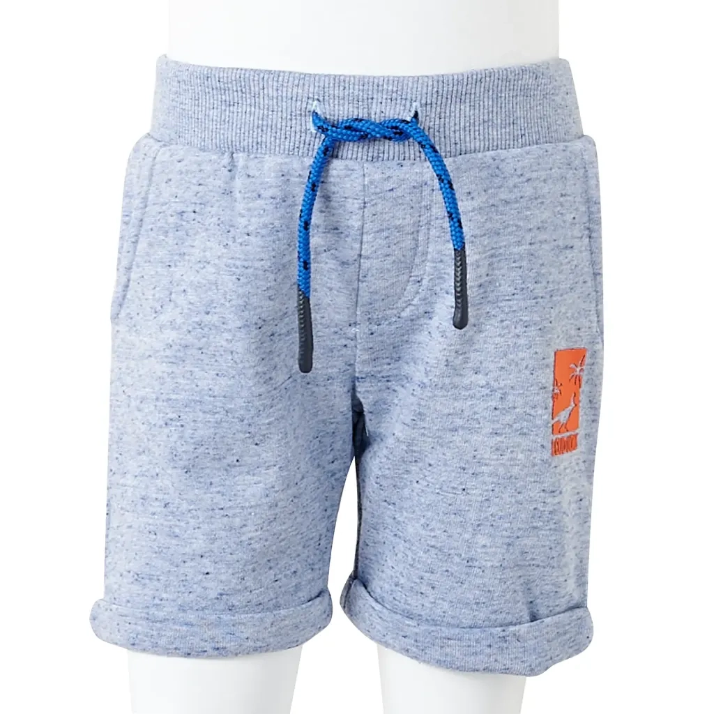 Pantaloncini per Bambini con Coulisse Blu M¨¦lange 116 CFW9025265