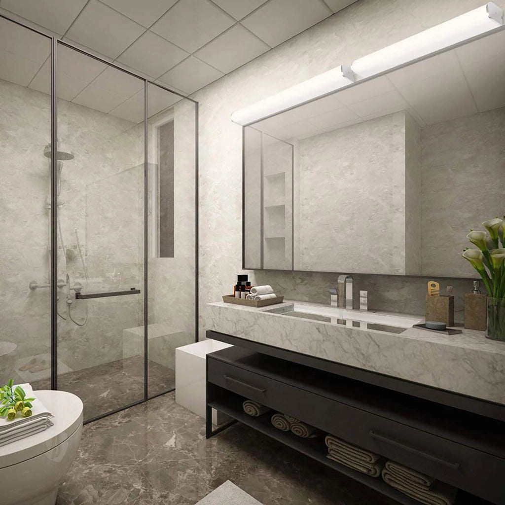 VISTA Lampada applique specchio LED 15W 1200Lm 60cm con Interruttore bagno armadio oparete luce neutra 4000K 230V