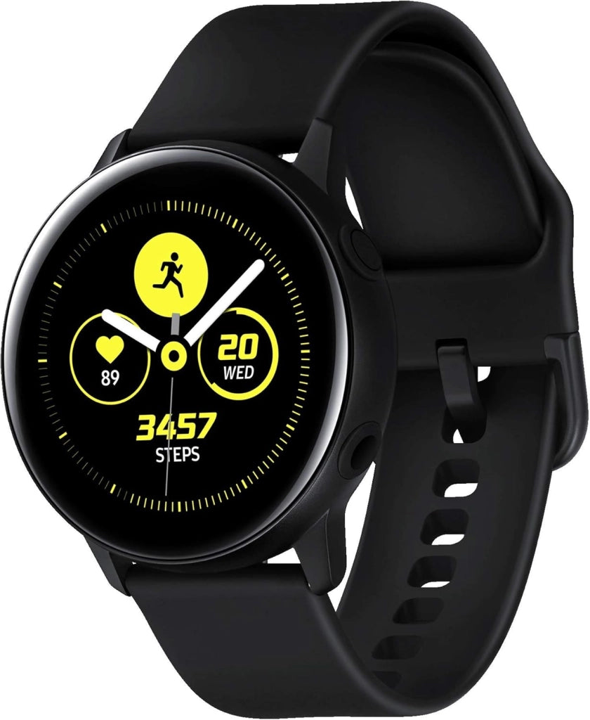 Galaxy Watch Active Smartwatch Bluetooth v4.2, 40 mm, con GPS, Sensore di Frequenza Cardiaca, Peso 25 g, Batteria 230mAh, Nero (Black) [Versione Italiana]