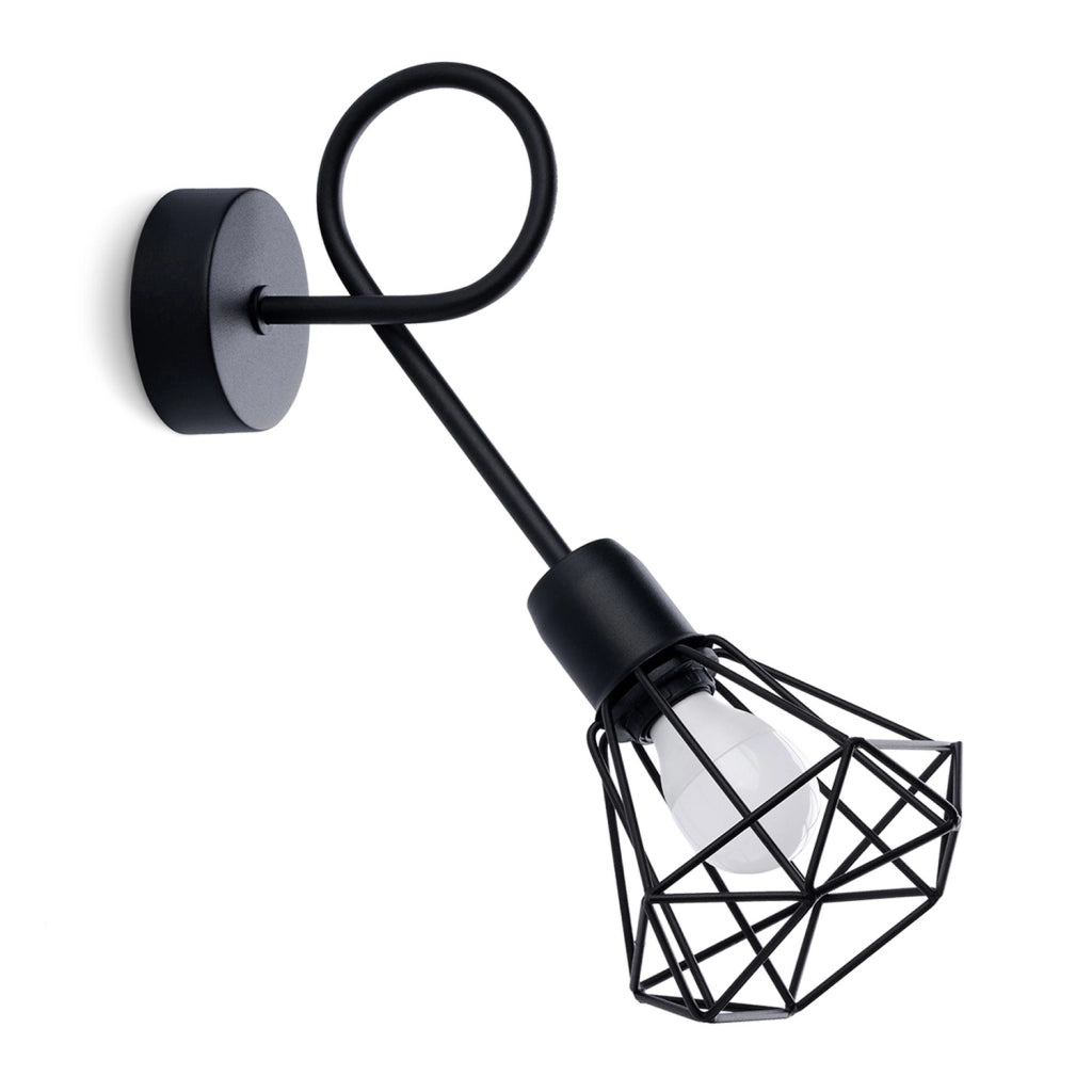 Lampada da parete ARTEMIS 1S nero