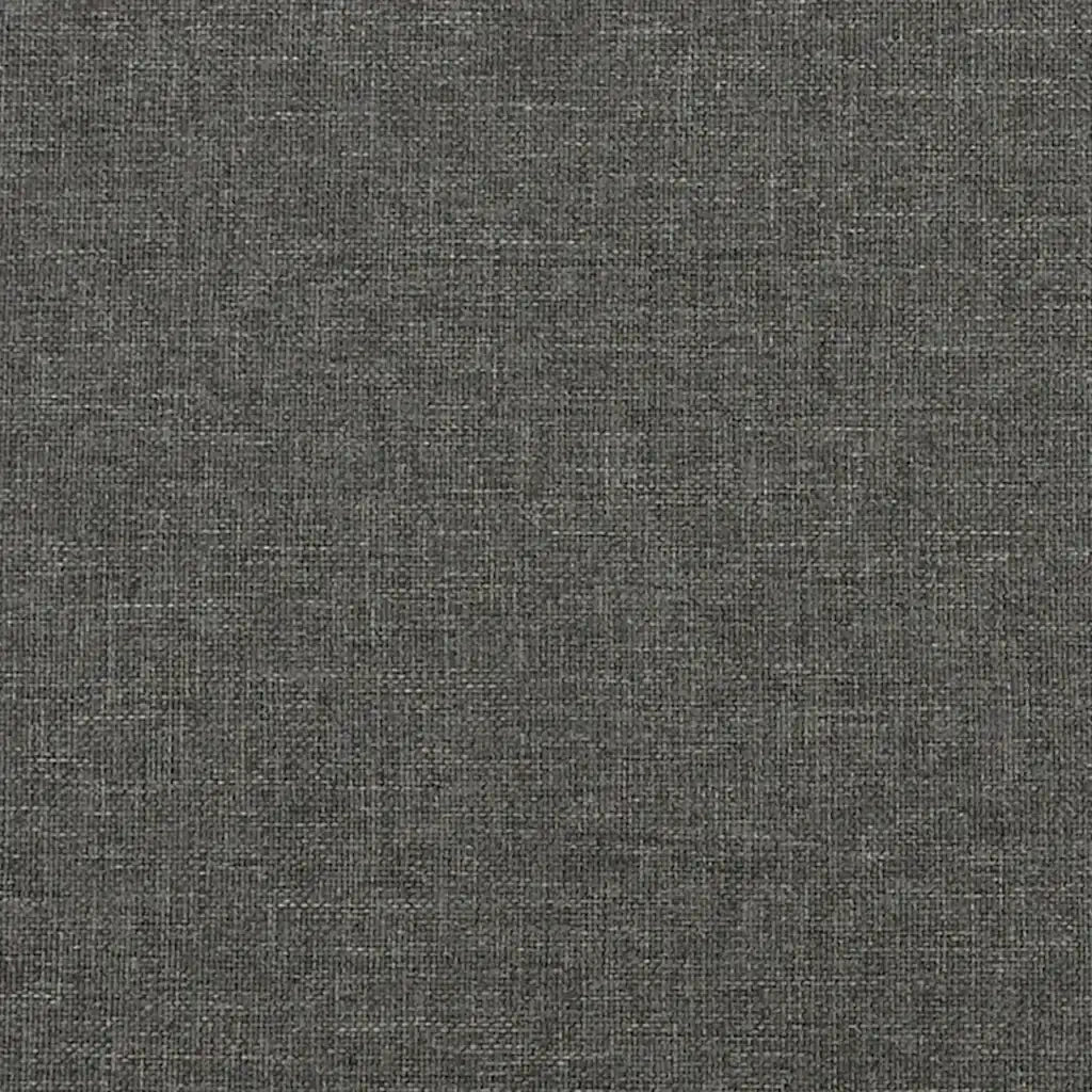 Giroletto a Molle con Materasso Grigio Scuro 120x190cm Tessuto 3270426