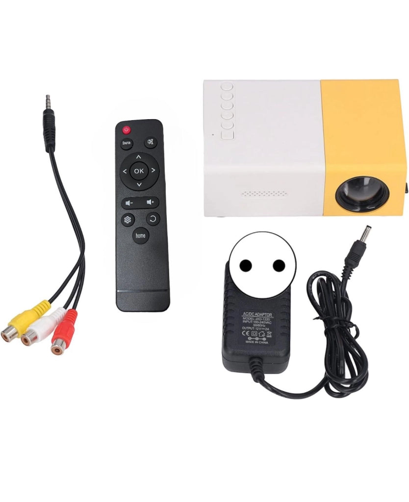 MINI PROIETTORE PORTATILE HD LED VIDEOPROIETTORE HOME CINEMA TV HD/AV/USB/