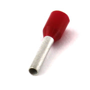 Tubetto terminale preis. rosso per cavo sez. 1,0 MMQ Aleyay