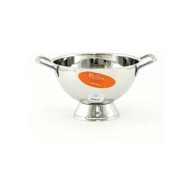 Pintinox PNT054 Zuppiera Cilindrica in Acciaio Inox 18-10 con Due Manici 22 cm 3 lt
