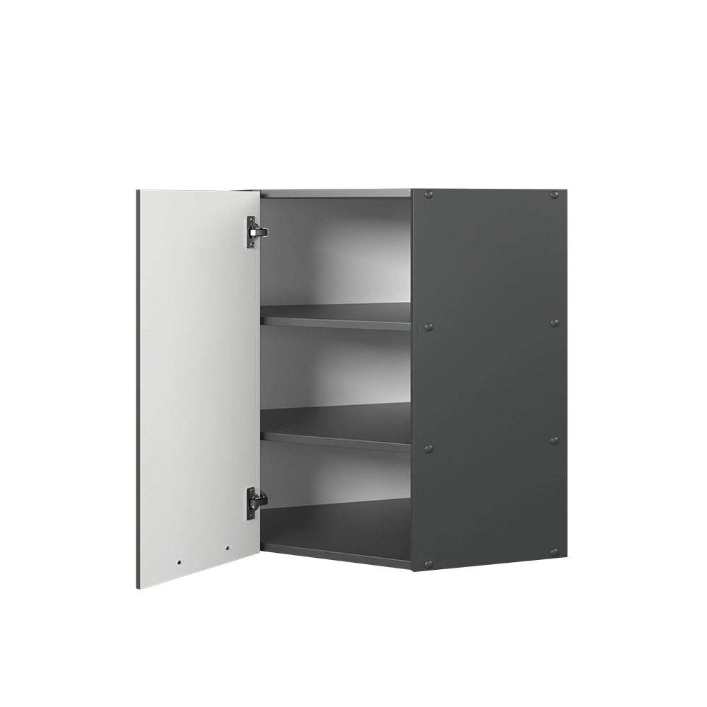 Vicco Mobile angolare da cucina Grigio scuro 57 cm