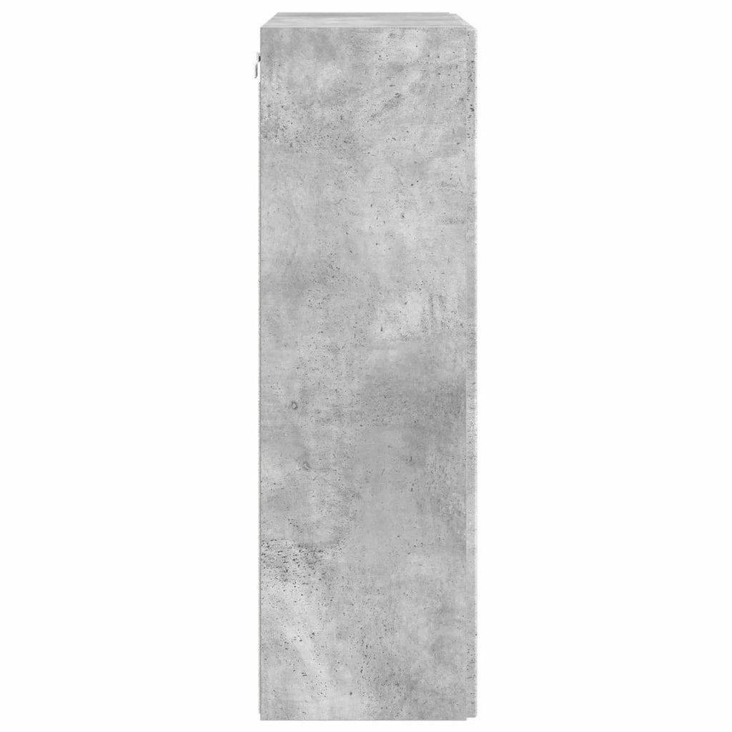Mobile TV da parete Grigio cemento 59,5 x 31 x 100 cm 892372
