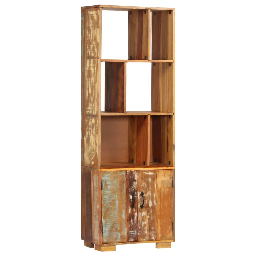 Scaffale mobile mobile di design libreria 180 cm legno massello di recupero 2702066/2