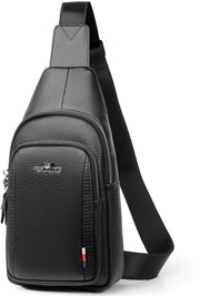 Borsa da spalla per uomini con funzione impermeabile, tasche da spalla e tasche da petto per uomini