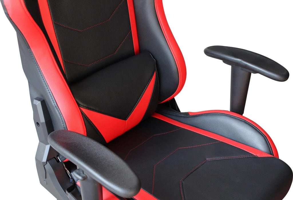 POLTRONA DA GAMING FALLOUT ROSSA E NERA CON POGGIA BRACCIA
