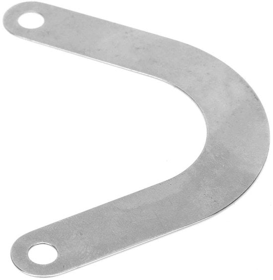 Pannello di chiusura 59mm ampio - 5 pezzi - Prestazioni stabili - Facile da installare - Costruzione metallica di alta qualità - Adatto per compressore d'aria - Chiusura