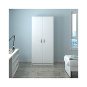 Armadio due ante 91x52x210h colore bianco ARM290