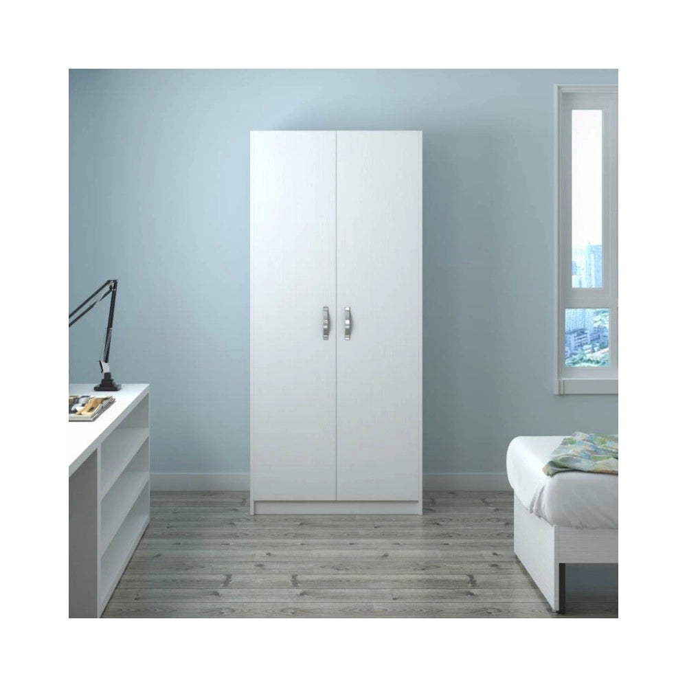 Armadio due ante 91x52x210h colore bianco ARM290
