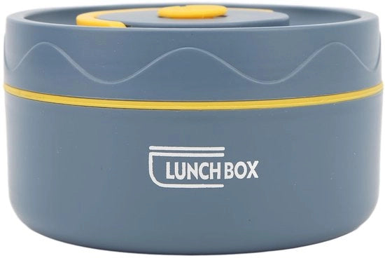 Lunchbox Termico per Adulti - Ciotola RVS - Doppio Strato - Contenitore Portatile - Eccellente Isolamento Termico - 420 ml
