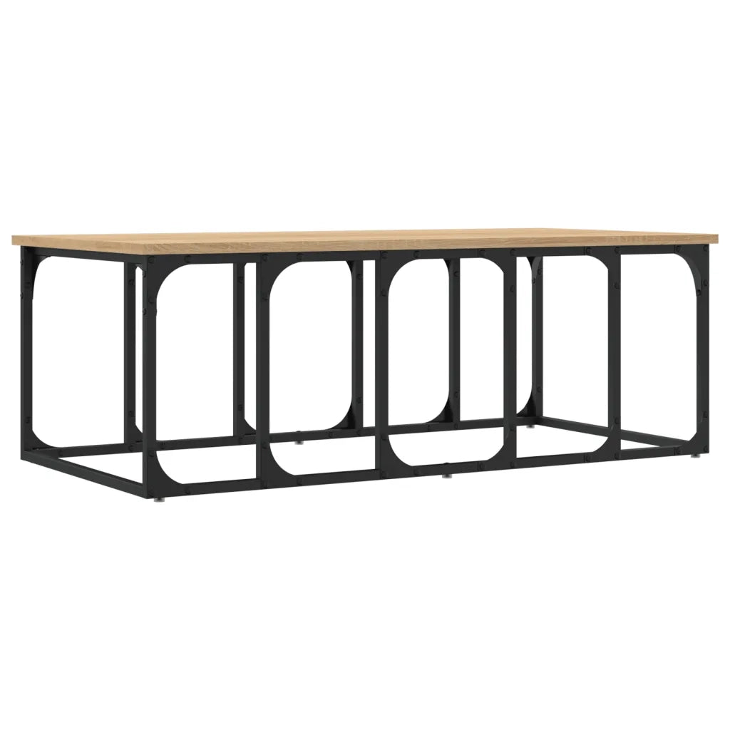 Tavolino Salotto Rovere Sonoma 100x50x35,5cm Legno Multistrato 833379