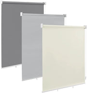 Tenda da Sole Verticale con Catenella, Tenda a Rullo da Esterno Resistente alle Intemperie con Protezione UV e Isolamento Termico, per Balcone, Terrazza o Finestra, Beige 140x240 cm