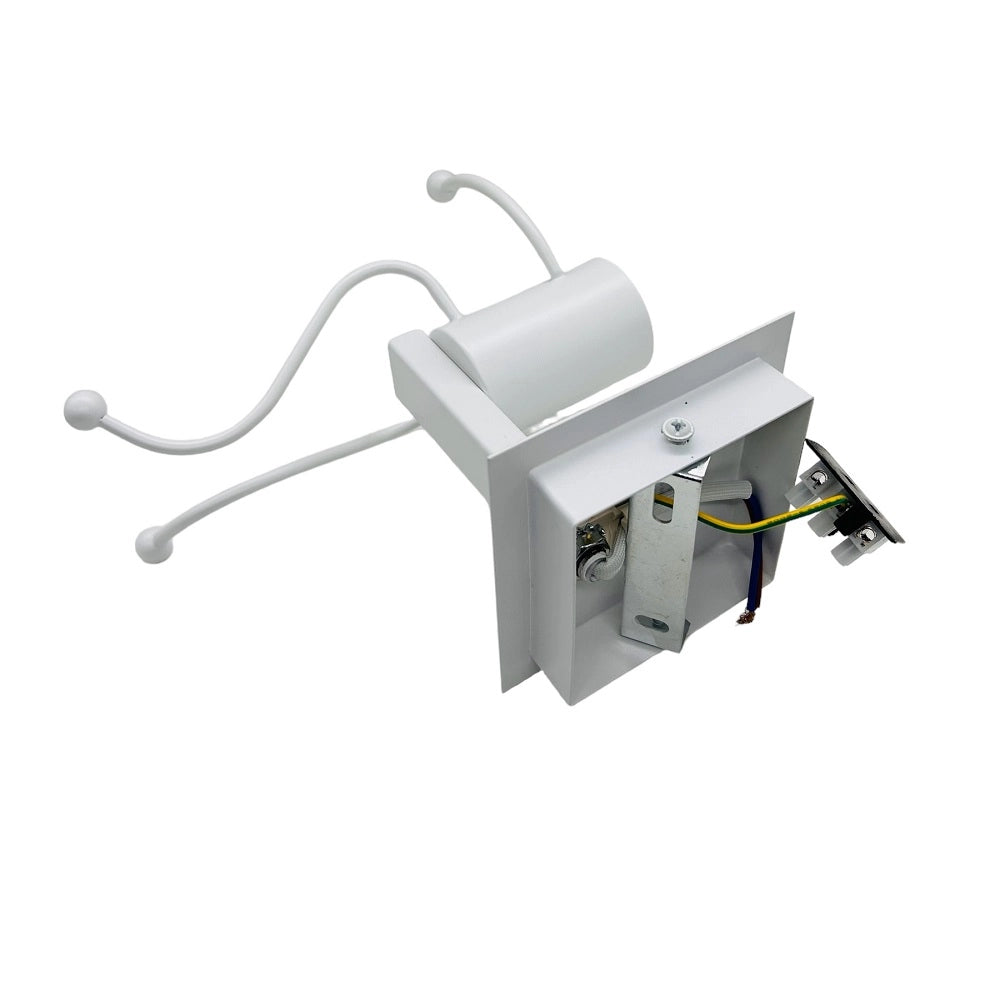 Applique Lampada da parete moderna con attacco E27 forma Omino Bianco seduto