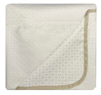 Copridivano in Poliestere con Penisola Sinistra Seduta 190 cm Panna